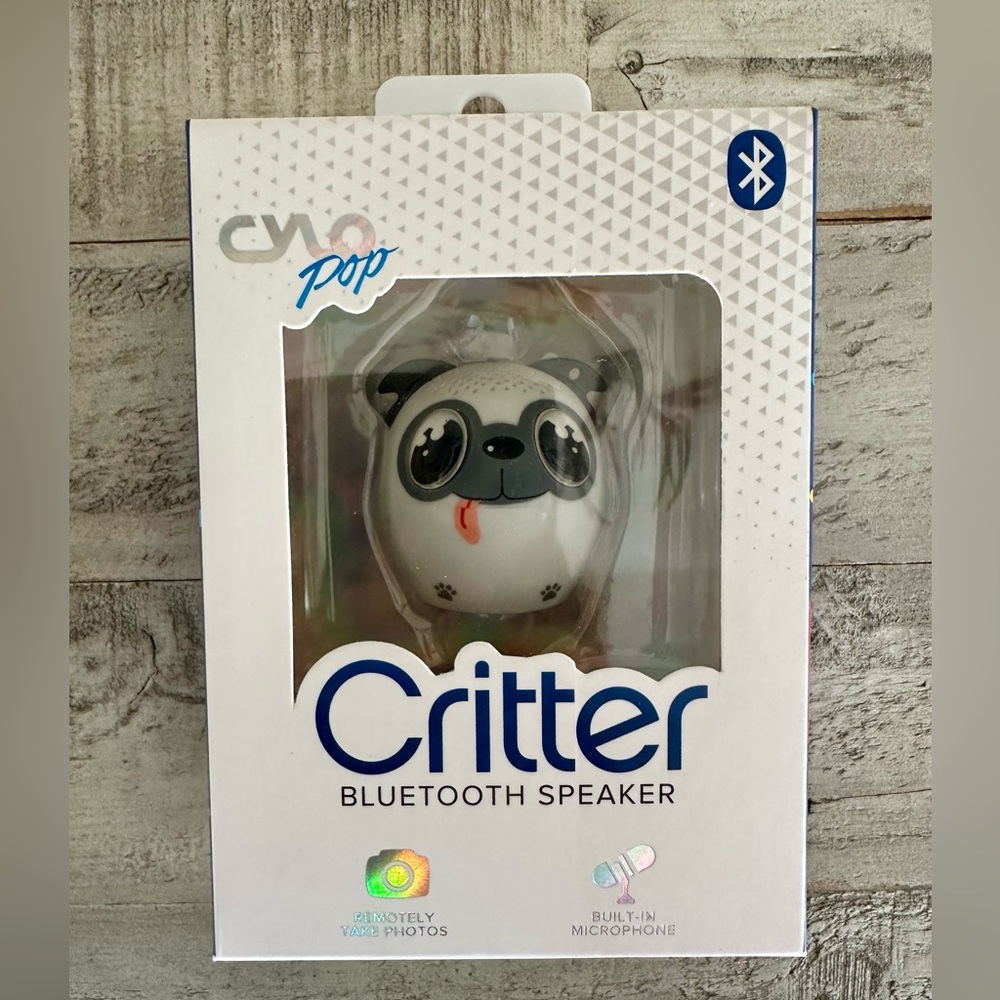 New! Pug GOCYLO Bluetooth Speaker